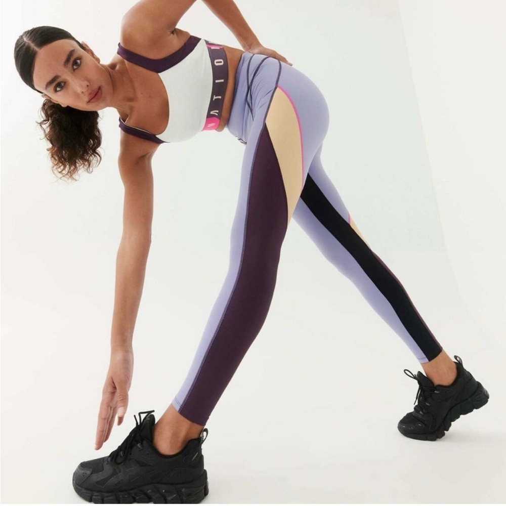 P.E Nation Motion colour-blocked leggings